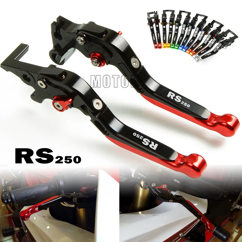 

For Aprilia RS250 1998-2003 1999 2000 2001 2002 RS 250 Motorcycle CNC Aluminum Adjustable Folding Extendable Brake Clutch Levers