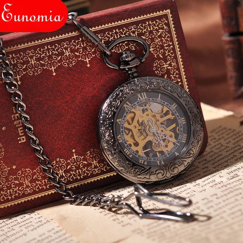 Стимпанк золото часовой циферблат антикварные аналоговые модные часы