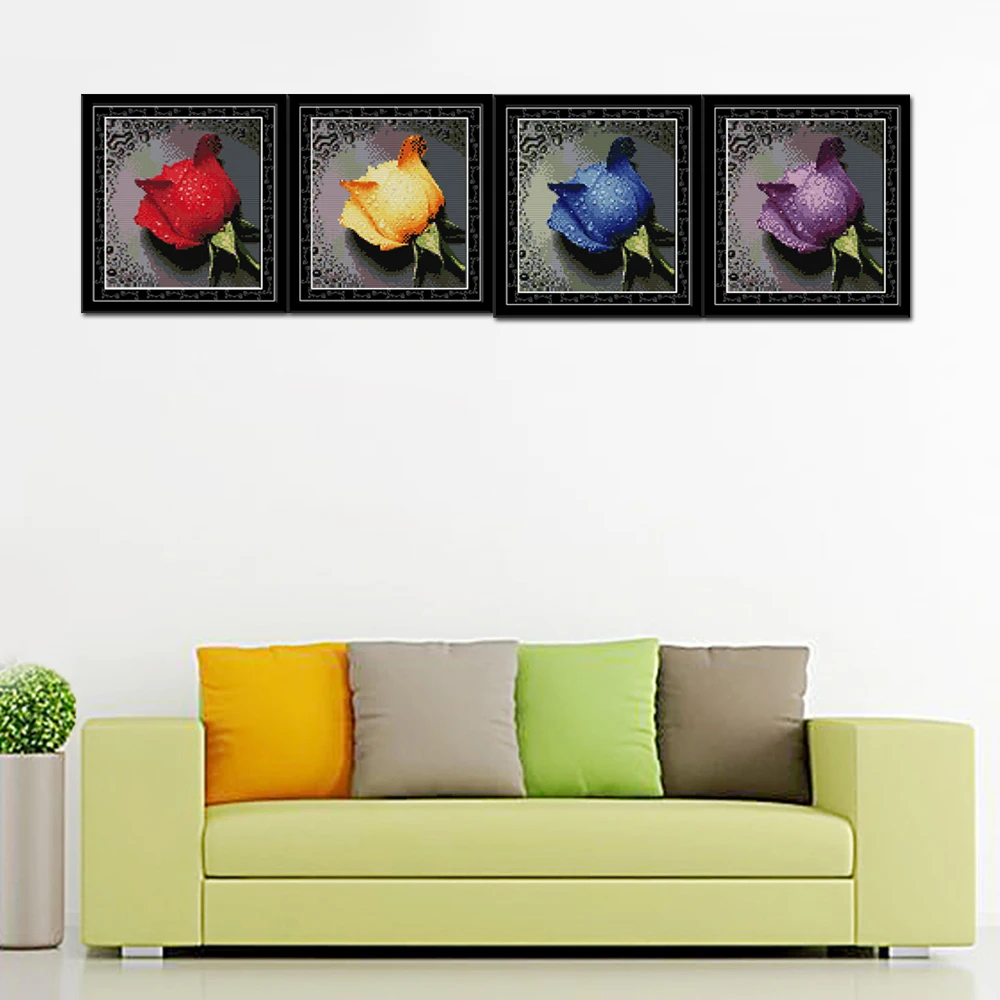 Набор для вышивки крестиком Joy Sunday H023(1)(2)(3)(4) 14CT 11CT|joy sunday|cross stitch kitsstitching kit cross |