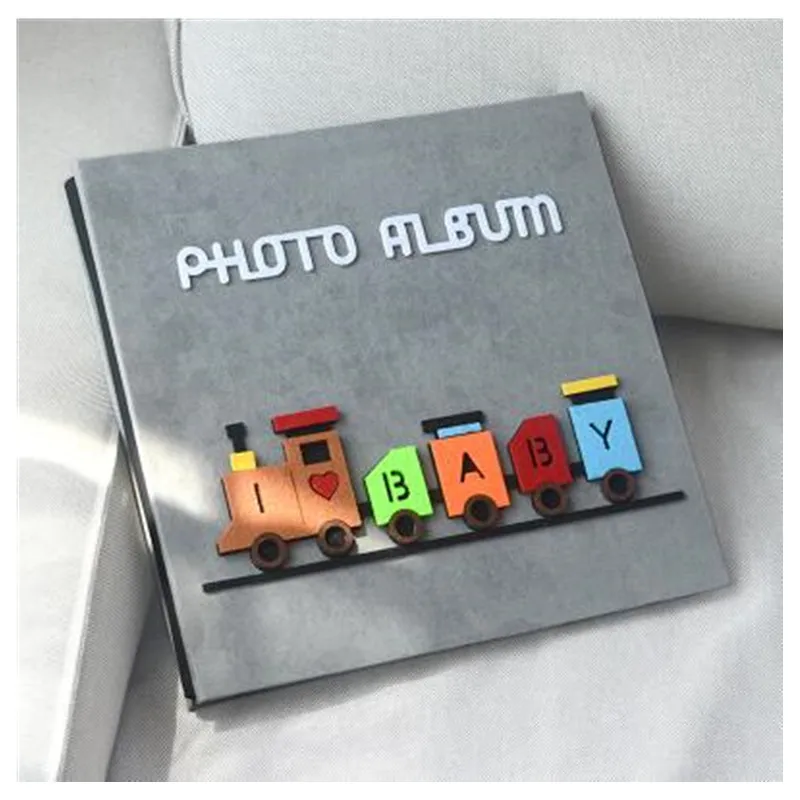 2017 Новый DIY самоклеящийся ручной фотоальбом мультфильм ребенок 14 дюймов детский