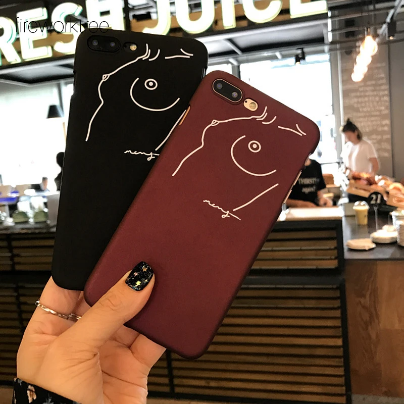 Fireworktree простые линии чехол для iPhone 7 Plus средства ухода за кожей изображения
