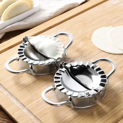 

BF040 Kitchen 304 stainless steel dumpling Dumpling Maker Kitchen Pastry Tools Baking Accessories Cooking Tools 13*8.5*3cm