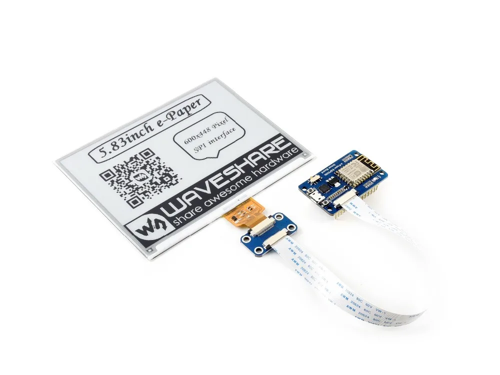Waveshare универсальная плата драйвера для электронной бумаги с WiFi SoC ESP8266 поддерживает Waveshare SPI e-paper raw panels Arduino development