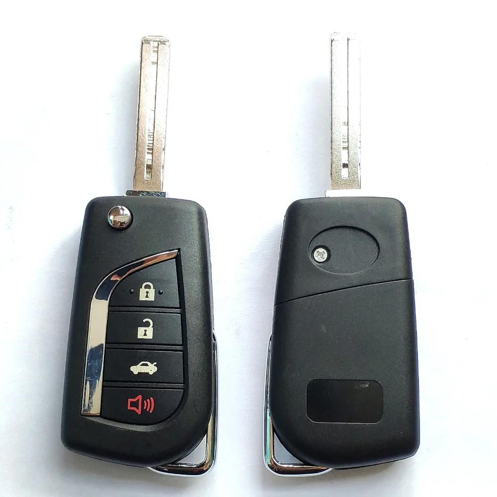 3 + 1 кнопки 315 МГц раскладной дистанционный ключ для Toyota Camry Corolla 2012 2014 с G чипом