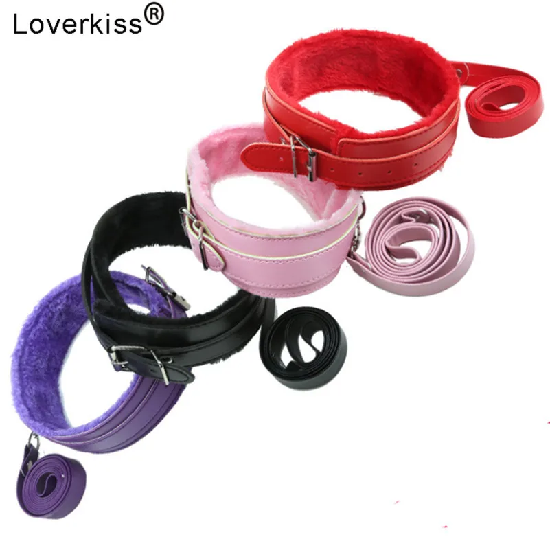 Ошейник Loverkiss из искусственной кожи для взрослых интимные игрушки женщин пар