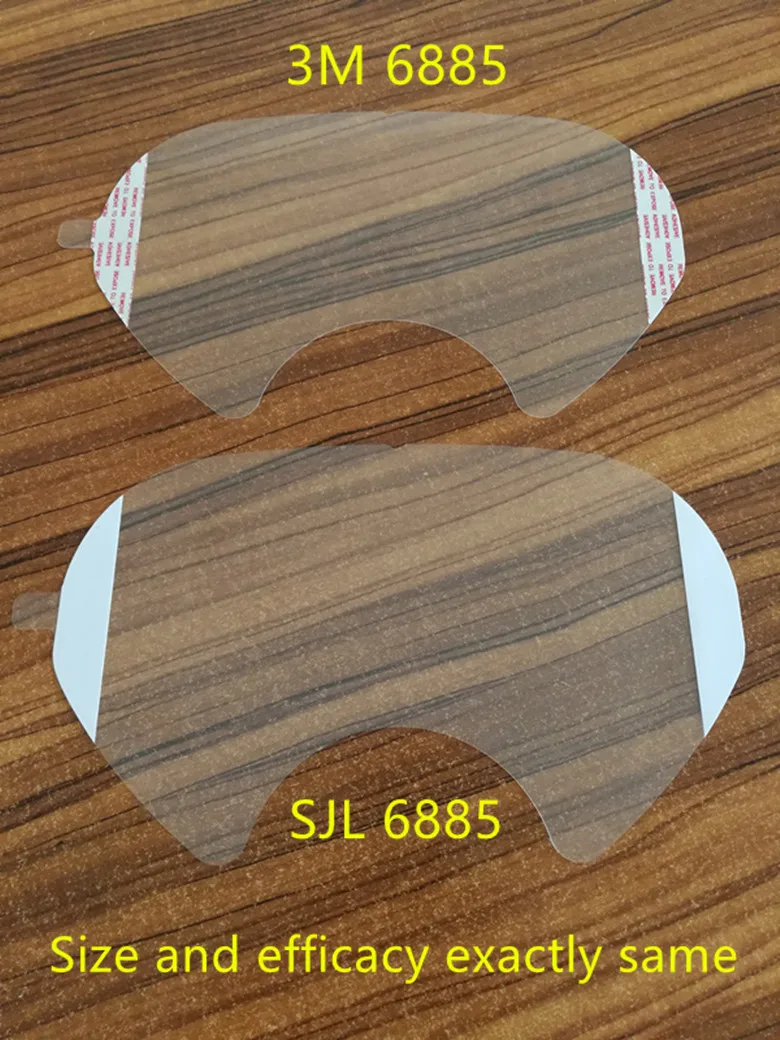 SJL 6885 защитная пленка использовать 3 м 6800 респиратор крышка объектива-25 шт./упак. и 3M 6885 Размеры эффективность совпадать с изображением на картинке