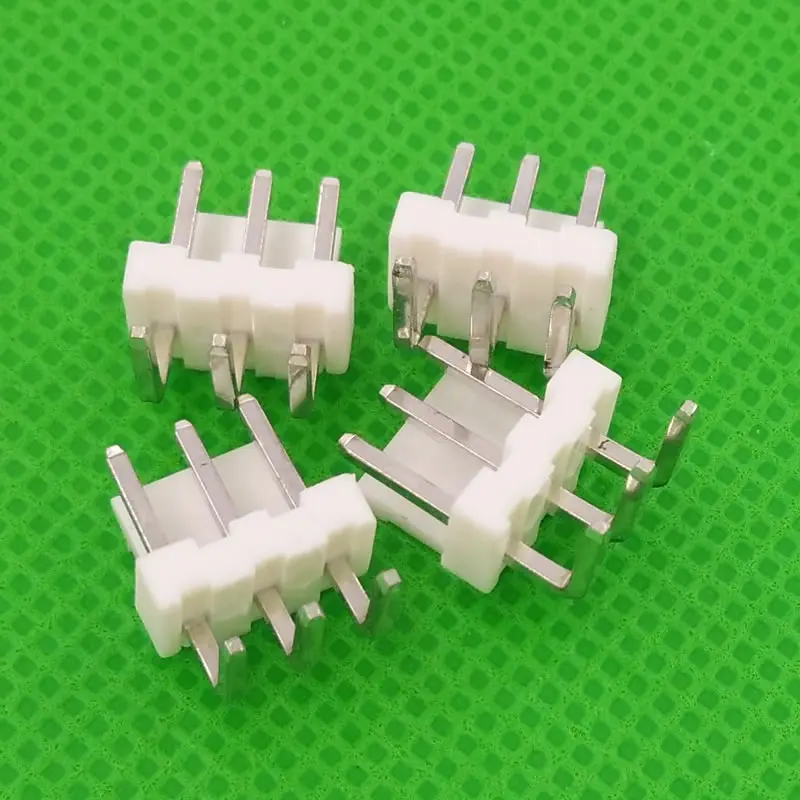 1000pcs male right angle material VH3.96 3pin 3pins Connector Leads pin Header 3.96mm VH3.96-3AW | Обустройство дома