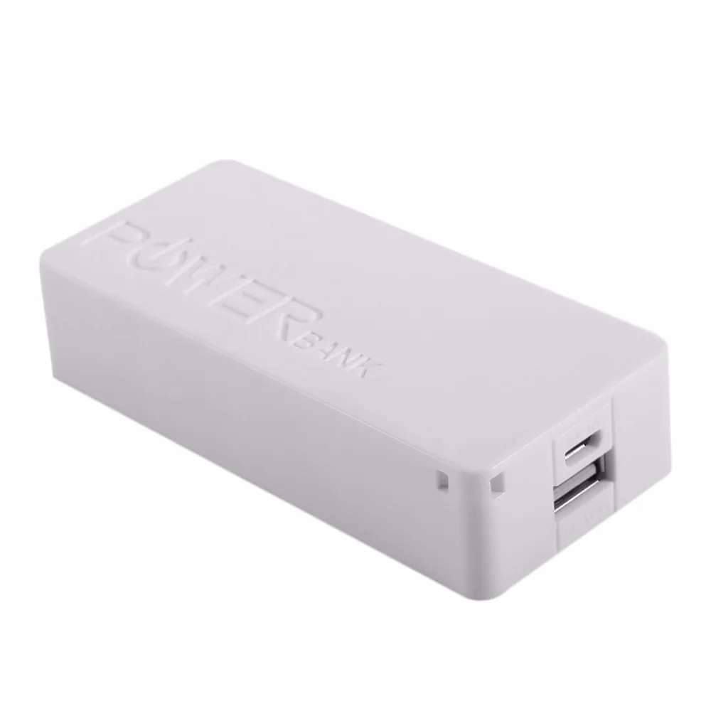5600 мАч 2*18650 USB портативный внешний аккумулятор зарядное устройство чехол коробка
