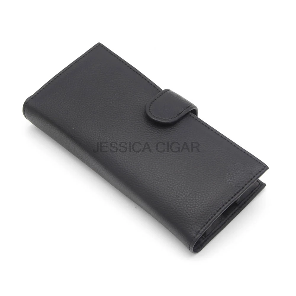 COHIBA гаджеты черный портативный сигарный набор дорожные сигары Чехол Кожаный