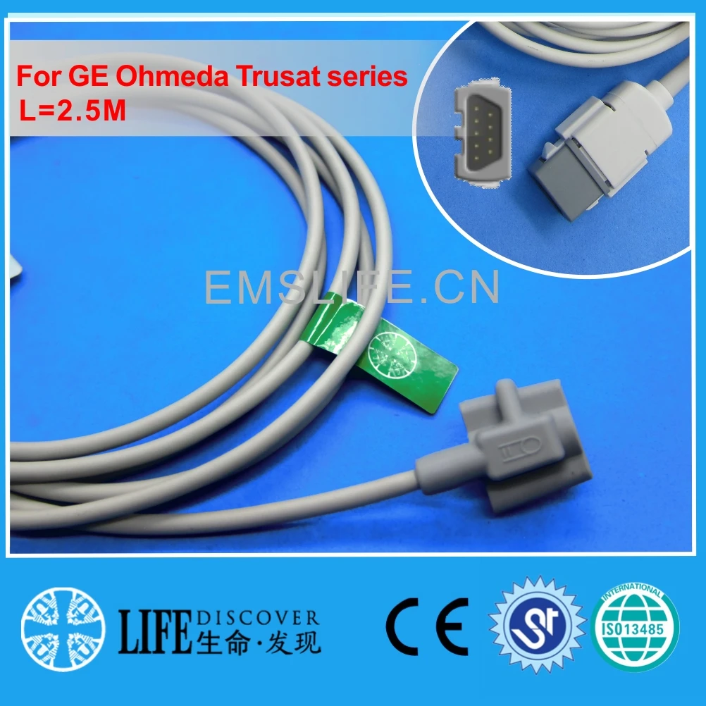 

Длинный Calbe новорожденный силиконовый датчик SPO2 для серии GE Ohmeda