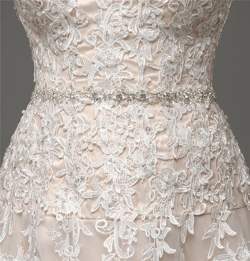 Forevergracedress настоящая фотография Элегантное свадебное платье Милая Аппликация