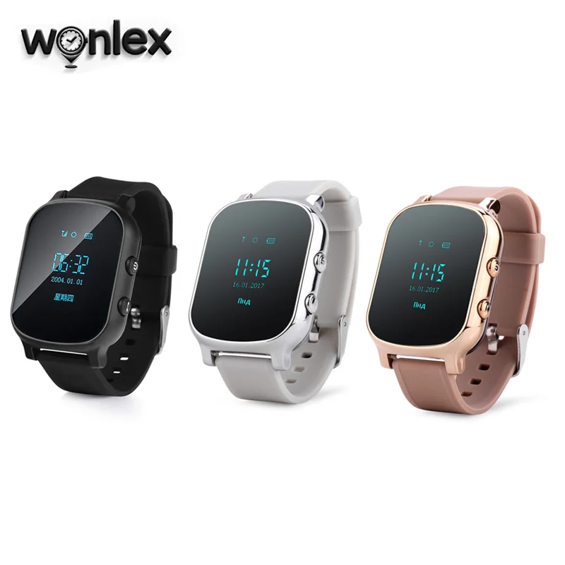 Детские Смарт часы Wonlex GW700 с GPS трекером детские наручные шагомером и кнопкой SOS 2G