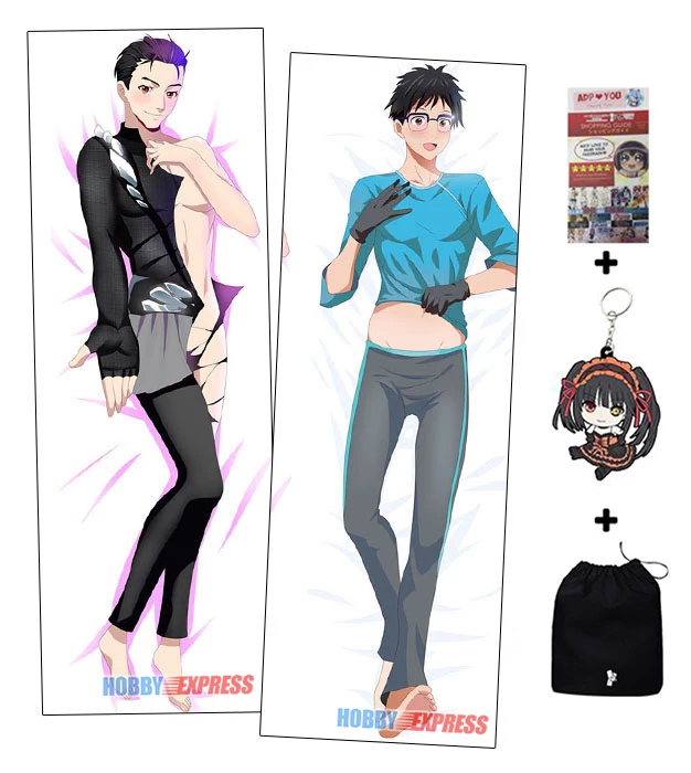 

Hobby Express Yuuri Katsuki Dakimakura Japanese Hugging Body Pillow Cover ADP71004