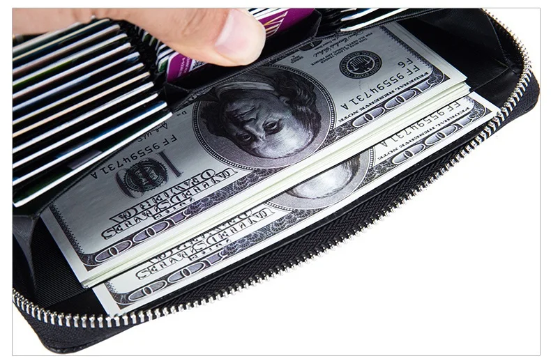 Miyahouse кожаный кошелек для женщин RFID карты кошельки унисекс держатели карт большой емкости из искусственной кожи кредитницы женские кошельки