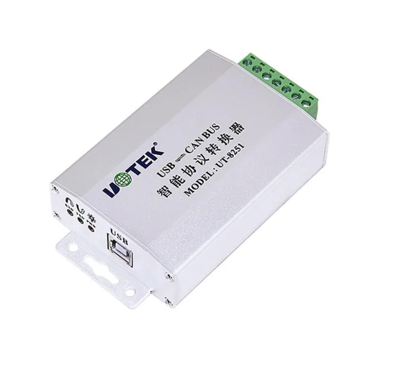 UTEK UT 8251 USB 2 0 to CAN BUS Turn CANBUS Интеллектуальный протокол конвертер промышленный
