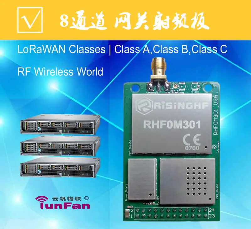 

Для Lorawan шлюз модуль SX1301 радиочастотный модуль