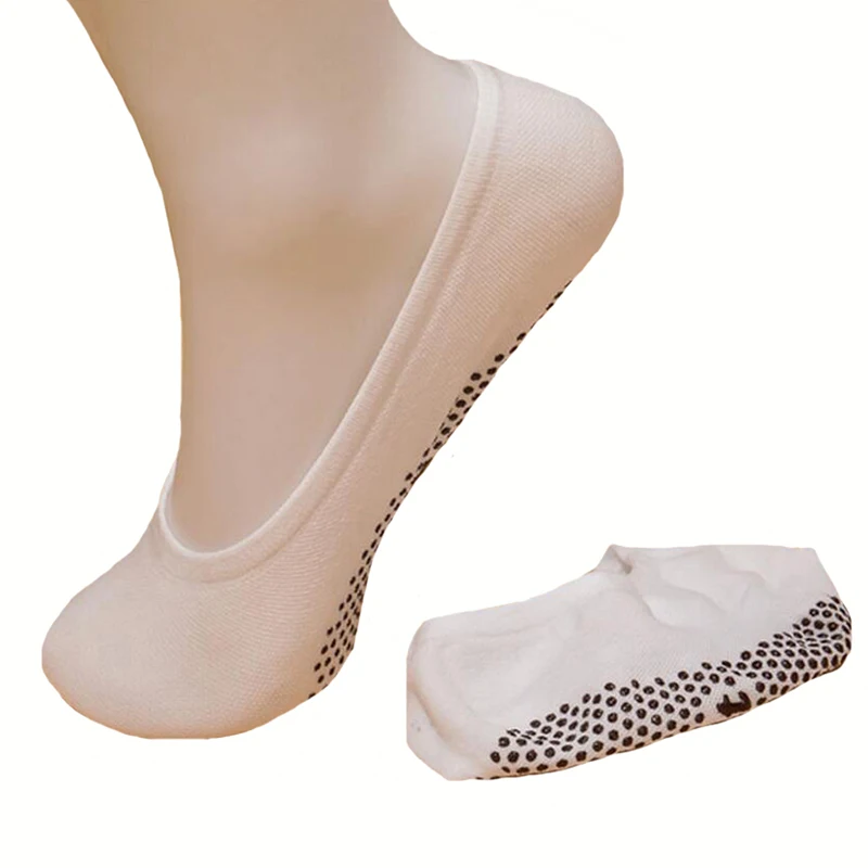 Носки для йоги женские короткие тапочки невидимые носки девушек тонкие розовые