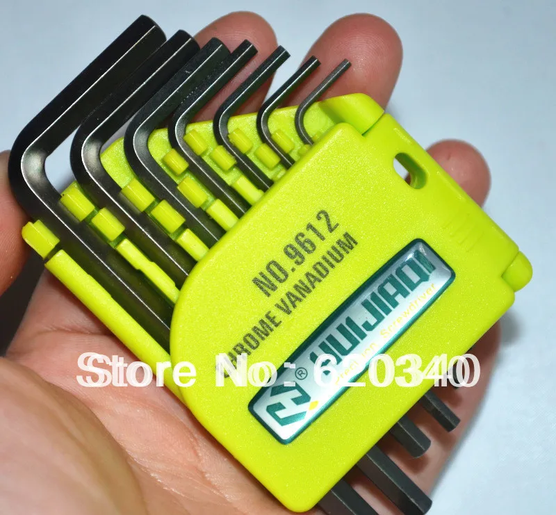 Фото HUIJIAQI 7pcs/set Hexagon Screwdriver/ Wrench Set /Allen wrench 9612 Инструменты HUIJIAQI 7pcs/set Hexagon Screwdriver/ Wrench Set /Allen wrench 9612 Инструменты