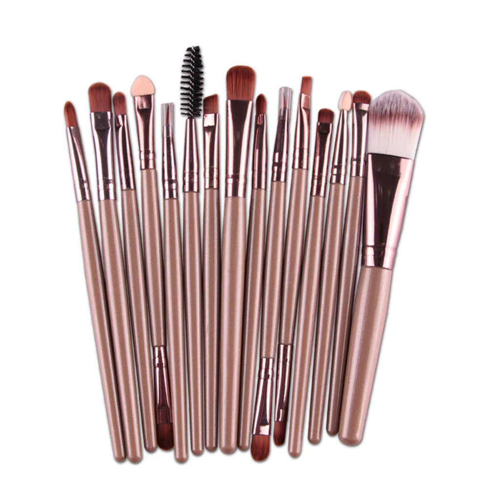 Набор профессиональных кистей для теней MAANGE 6/15 шт. расческа макияжа бровей набор