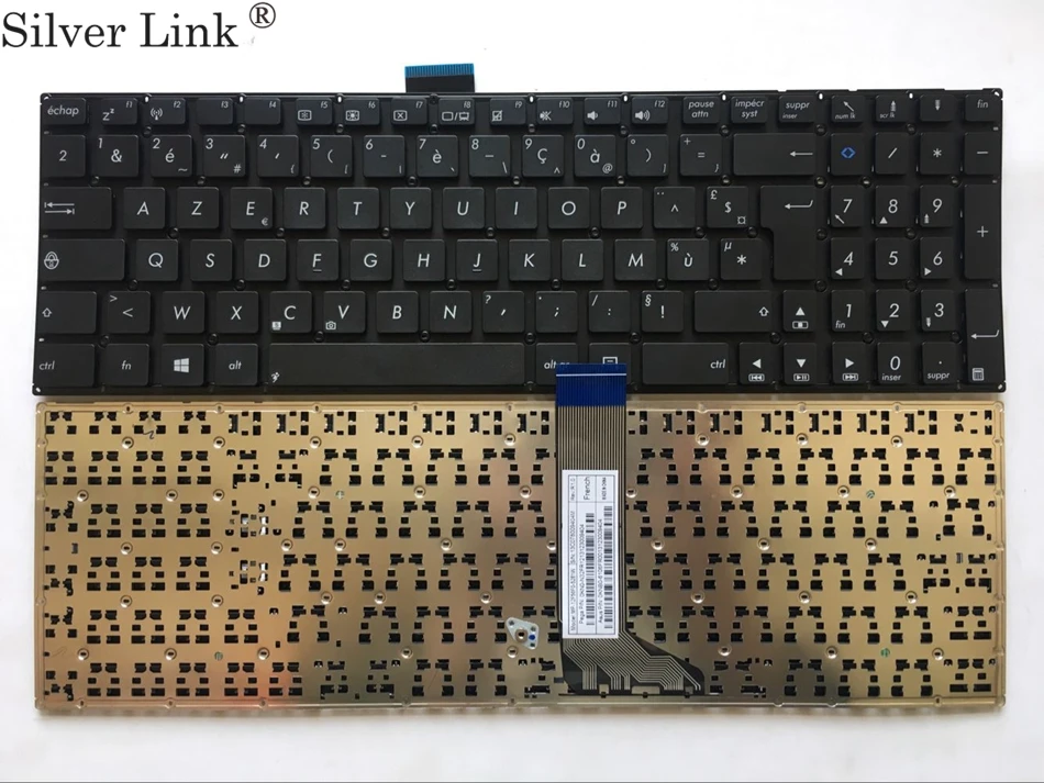 FR Французская клавиатура для ASUS S500 X502 X502C X502CA F502 F502C F502CA черная без рамки