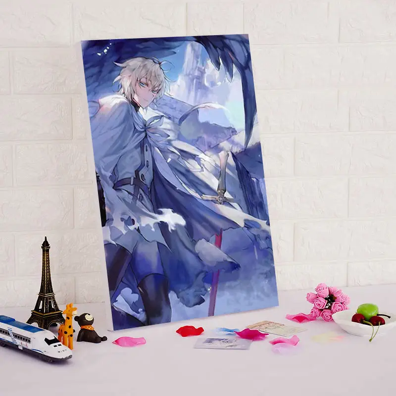 Diy картина маслом конец Серафима модульная живопись Owari без цифровая краска по