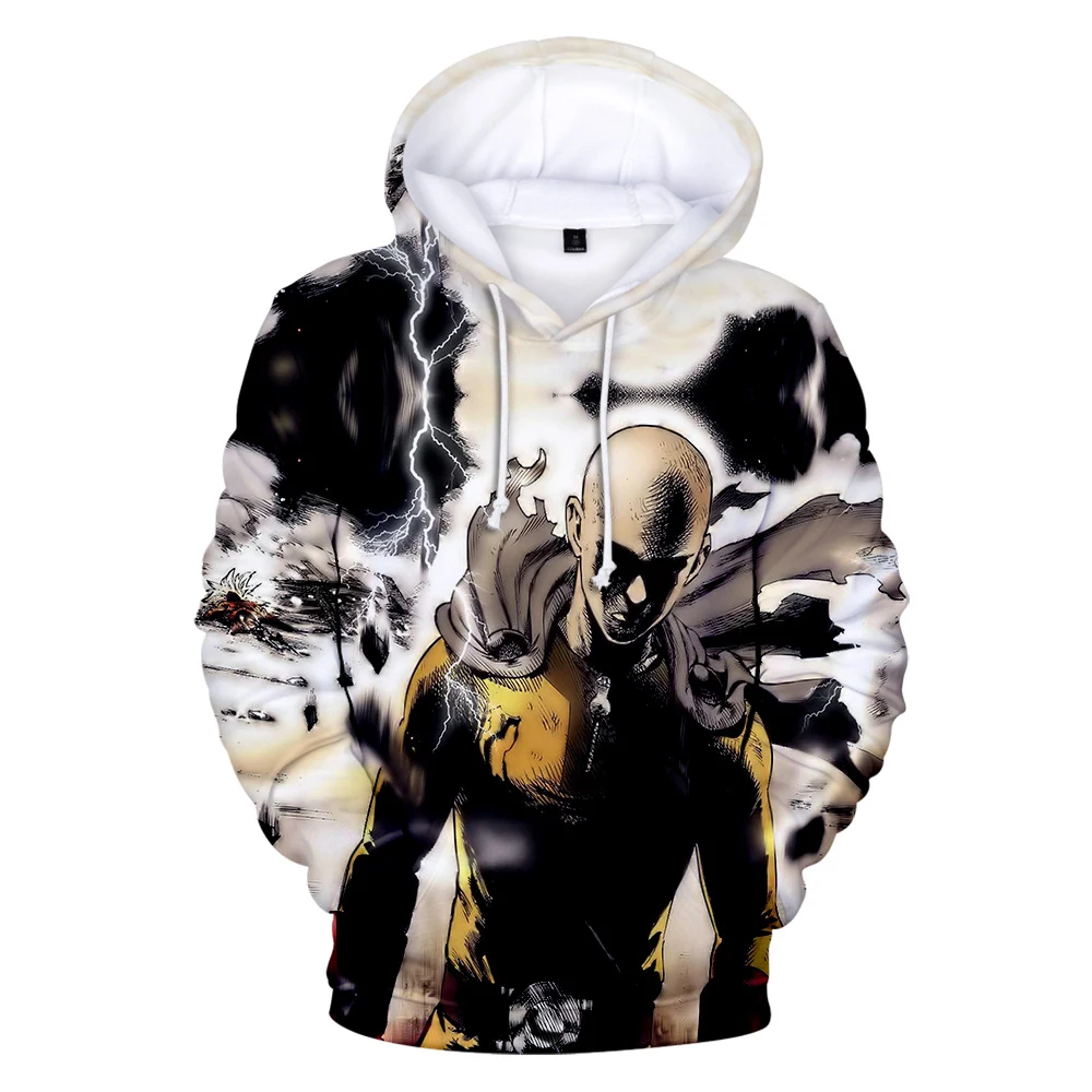 One Punch Man сезон 2 3D толстовки с капюшоном и принтом для женщин/мужчин Модная одежда