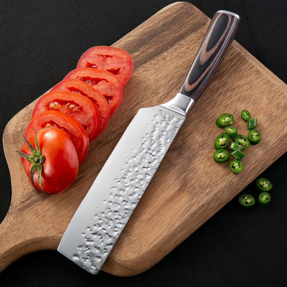 DAOMACHEN кухонный нож шеф повара 8 дюймов японские ножи из высокоуглеродистой