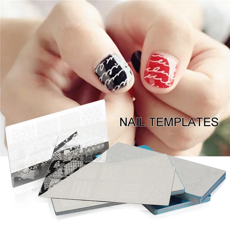 Гель Len ногтей штамповки пластины изображения Марки 1 Сталь Таблички высокое