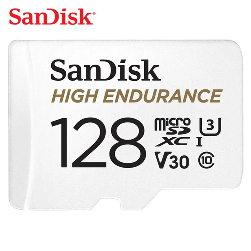 Оригинальная карта памяти SanDisk 128 ГБ видео мониторинг Micro SD 64 SDXC класс 10 U3 V30 100