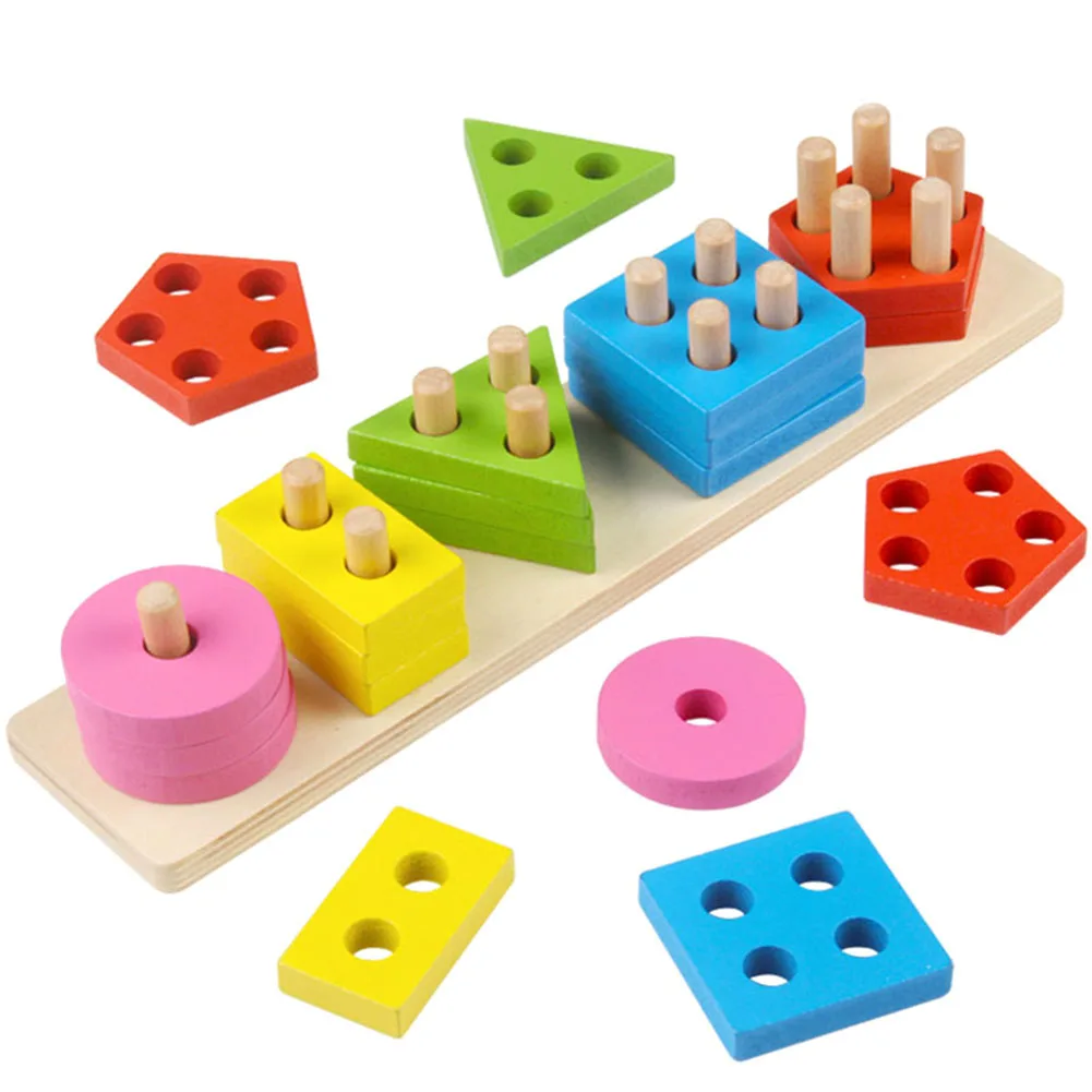 Wooden Educational Preschool Toddler Toys for Boys Girls Montessori Toy M09 | Игрушки и хобби