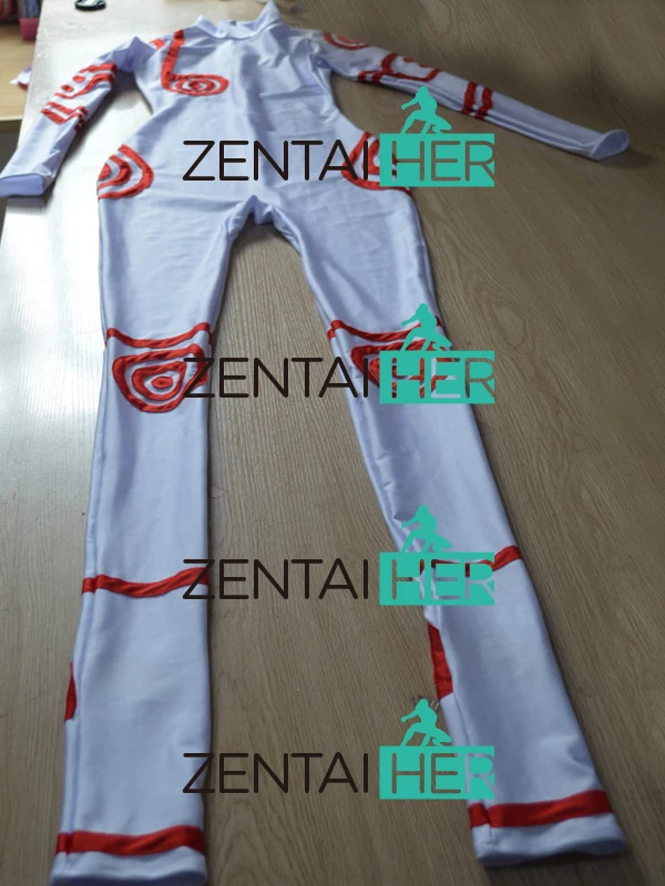 Shiro of Deadman Wonderland белый костюм супергероя из лайкры и спандекса для девушек женщин