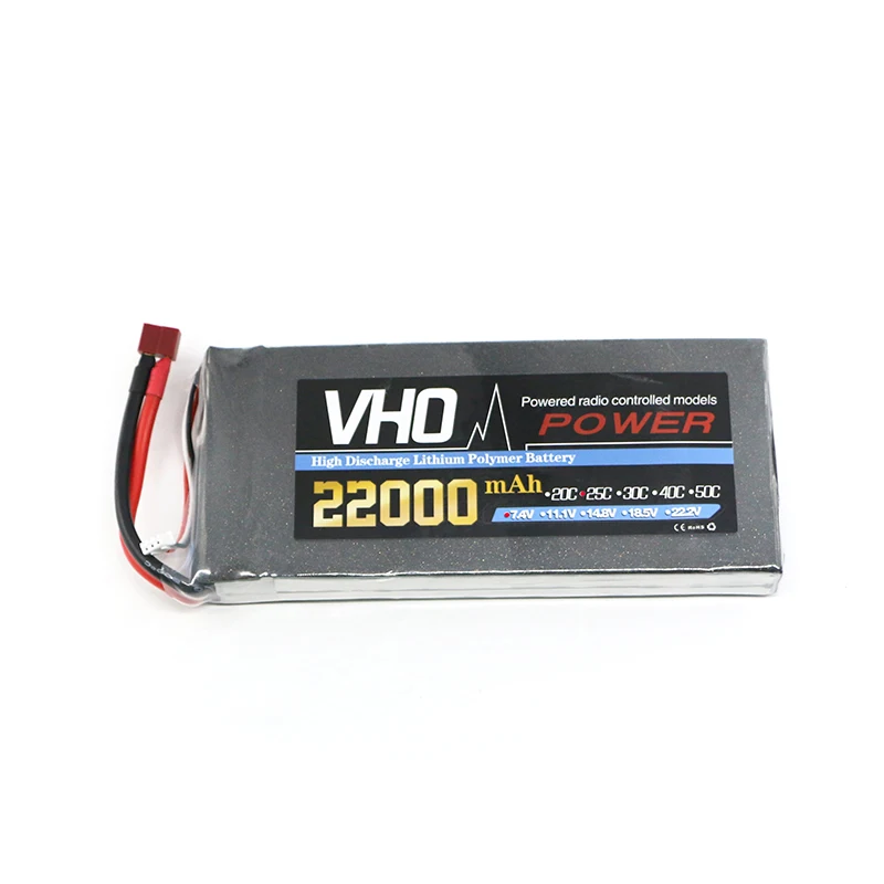 VHO 2 S 7 4 В 22000 мАч 25c 1 шт. XT60/XT90/T/EC5/XT150/TRX вал необитаемый машины HM литиевая Батарея