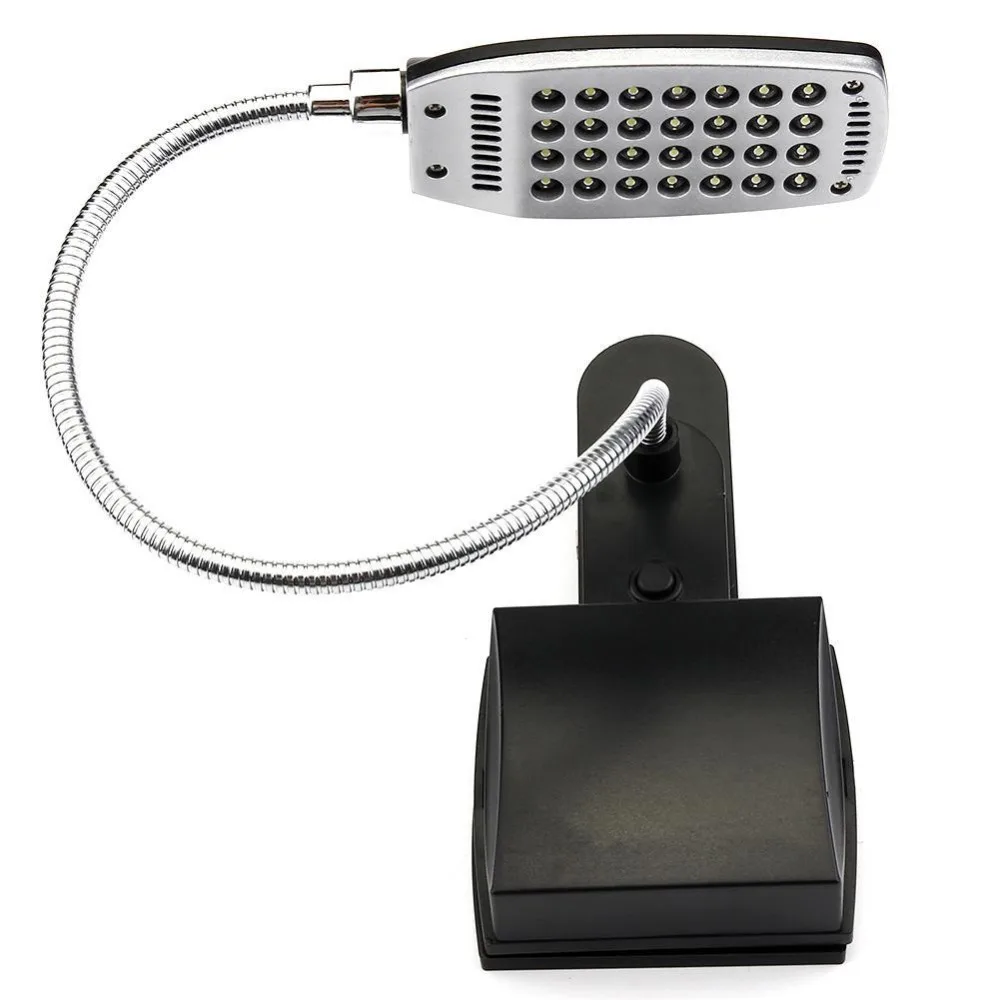 USB и питание от аккумулятора 28 LED настольные лампы Гибкая Настольная лампа с