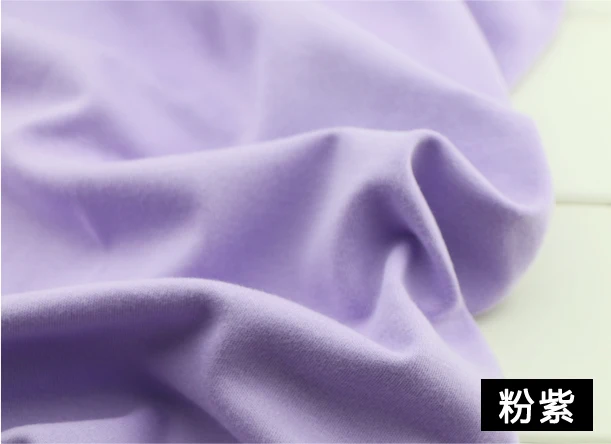 Pink purple 40s хлопок Двусторонняя трикотажная футболка ткань для детской одежды без флуоресцентного агента - Цвет: Pink purple