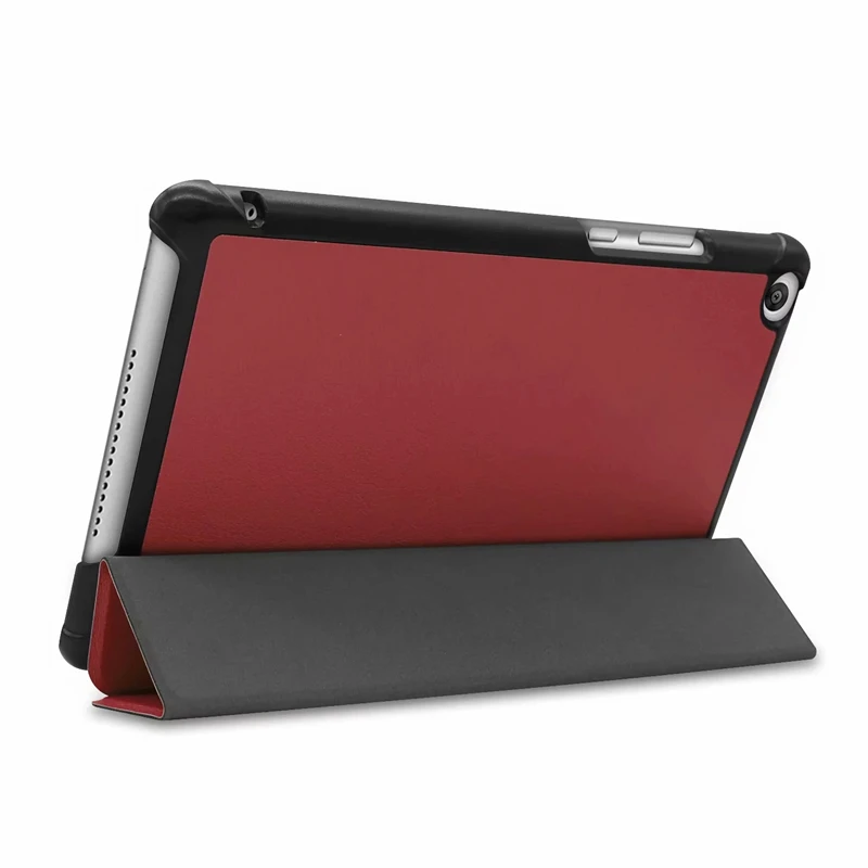 50Pcs/lot For Huawei MediaPad T5 8.0'' Slim Smart Trifold Stand Case Cover for 8-Inch Tablet | Компьютеры и офис