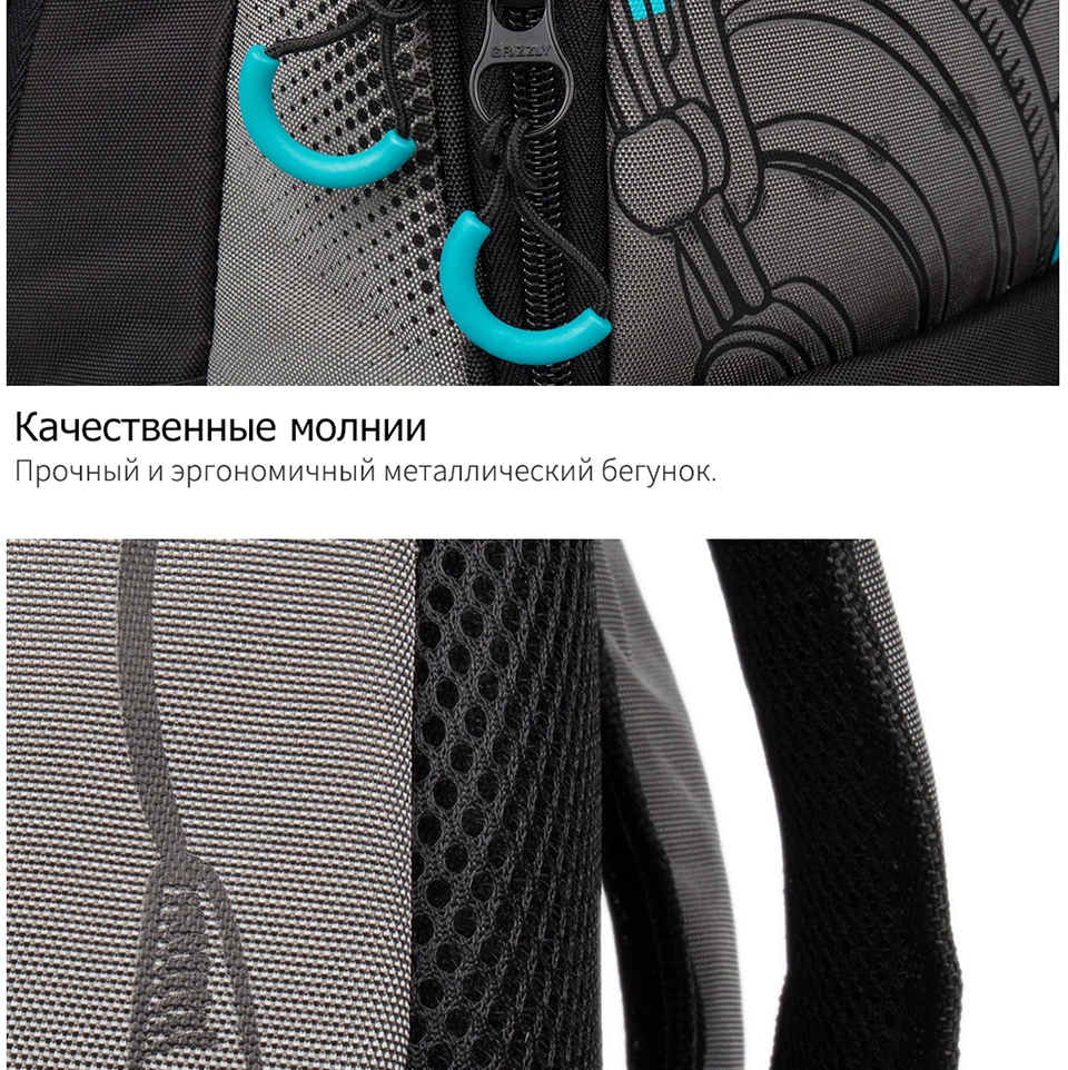 Гризли Мужские Рюкзаки Mochilas школьные сумки для подростков мальчиков обратно в школу рюкзак для ноутбука многофункциональные сумки большой емкости