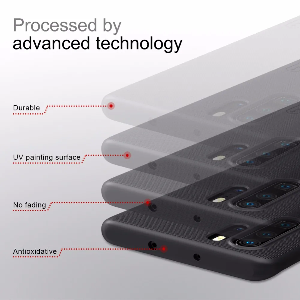 Чехол Nillkin для Huawei P30 Pro глобальная задняя крышка суперматовый защитный чехол