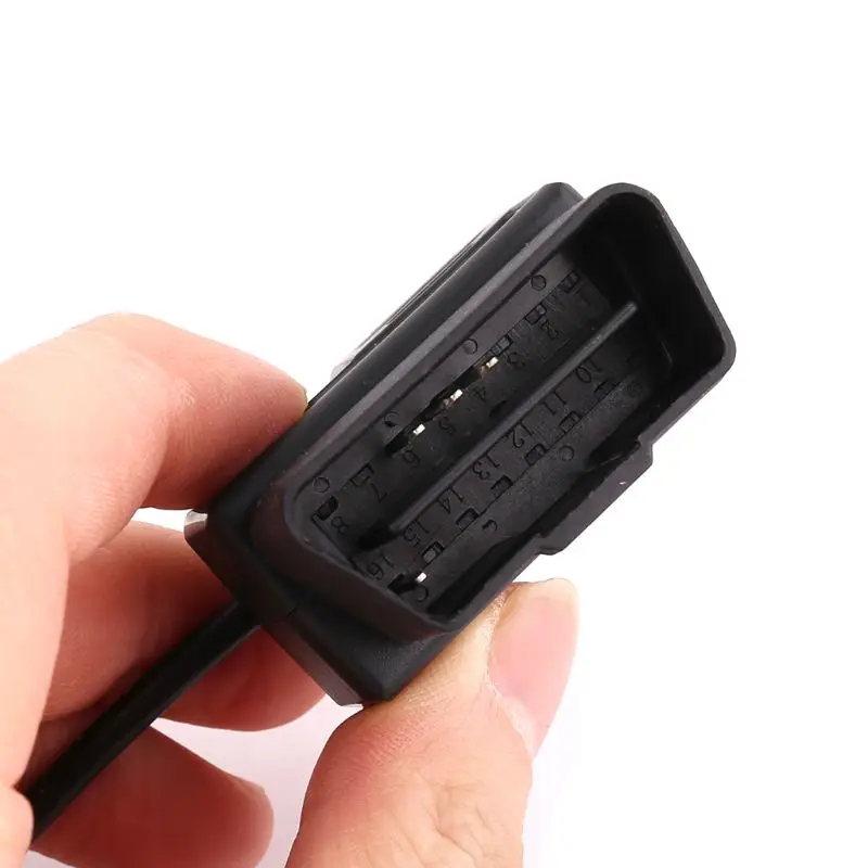 OBD II Buck Line OBD 2 микроволновый радар понижающая линия на 24 часа мониторинг парковки автомобиля камера радар детектор DVR автомобильные кабели