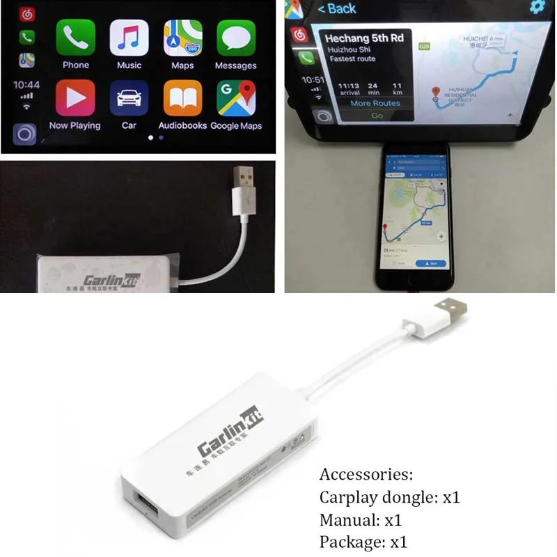 Sinairyu USB Smart Link Apple CarPlay Dongle для Android навигационный плеер мини Carplay Stick с Auto|Кабели