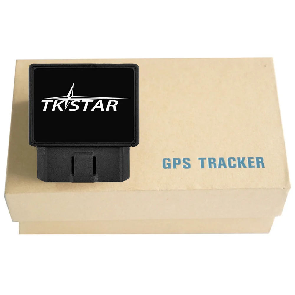 TK816 OBDII SIM карта GPS трекер с диагностической функцией бесплатным отслеживанием веб