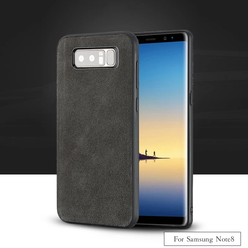 LANGSIDI Марка все ручной работы из натуральной кожаный чехол для телефона samsung Note8