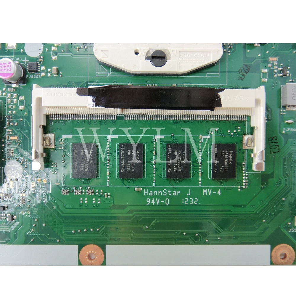 Материнская плата X55C 2 Гб оперативной памяти для ASUS X55V X55VD DDR3 материнская ноутбука