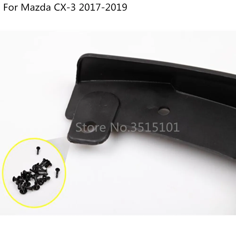 Крышка кузова автомобиля мягкий пластиковый грязеотталкивающий брызговик 4 шт.