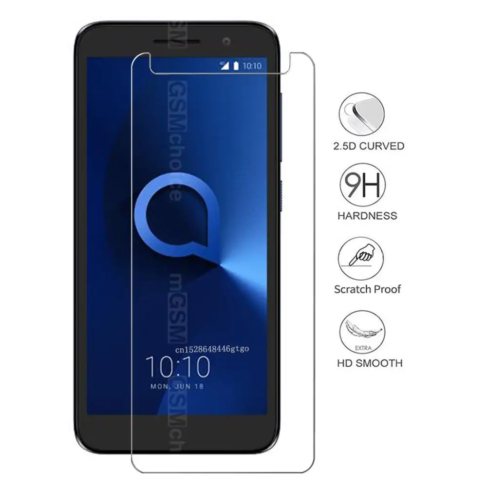Закаленное стекло для Alcatel 1x 1c 2019 Защитная пленка экрана 2.5D 9H Премиум 1 3