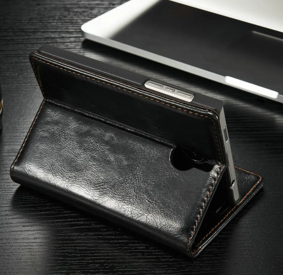 2019 CaseMe для blackberry passport2 Роскошные Винтаж кожа флип чехол с карт памяти держатель