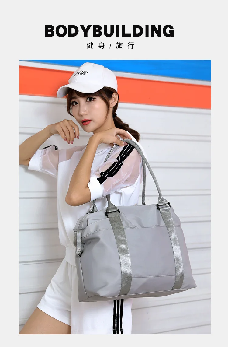 New Big Waterproof Nylon Shoulder Messenger Bags Large Capacity Mother Package Women Travel Crossbody Handbag Sweet Girl Colour