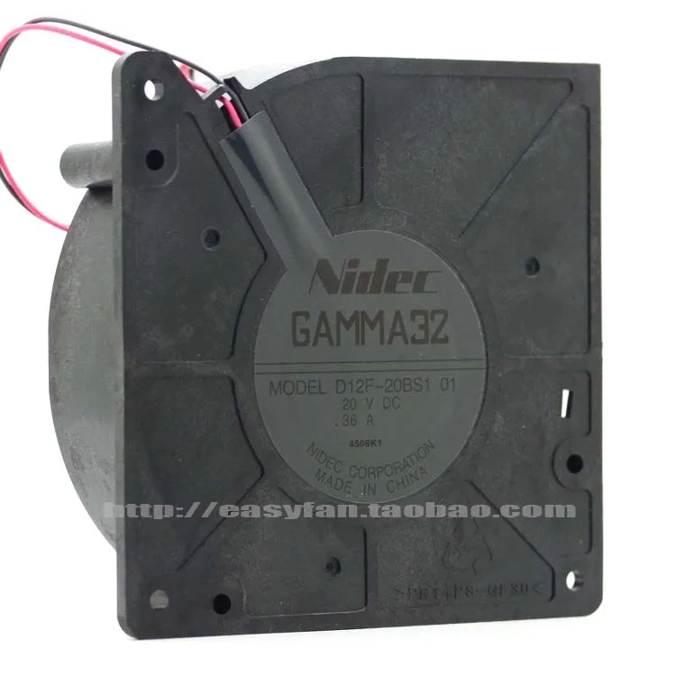 Вентилятор охлаждения сервера Nidec D12F-20BS1 01 DC 20V 0.36A 120x120x32 мм