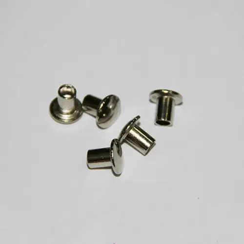 100Pcs M2 x 10mm Truss Oval Head Rivets Plate With Nickel Semi-hollow Rivet 2mm DIA | Обустройство дома