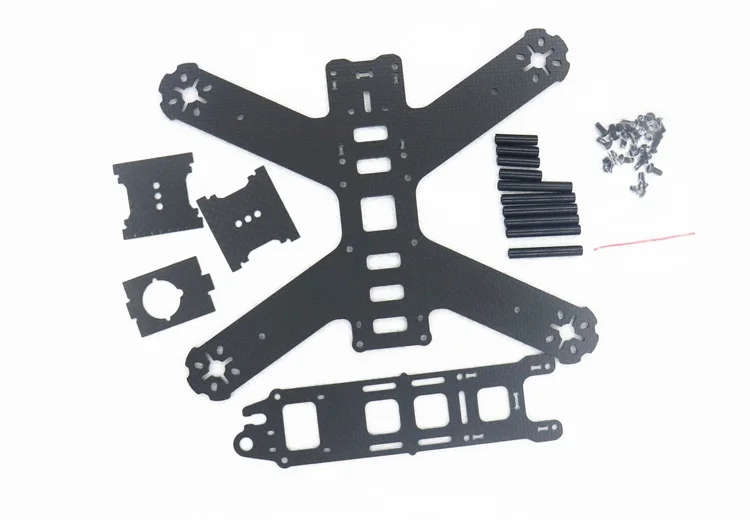 210 мм DIY Мини Дрон FPV кросс гоночный карбоновый каркас 4 рычаги RD210 QAV210 Квадрокоптер