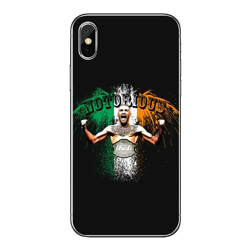 For Samsung Galaxy Note 8 9 S9 S10 A8 A9 Star Lite Plus A6S A9S harajuku hombre The Notorious Conor McGregor UFC Ultra Thin Case |